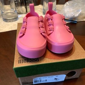 Mini Melissa Sneakers Toddler Size 5